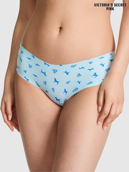 Stream Blue Dog Print - Victoria's Secret Pink No Show Knickers