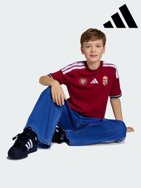 adidas Red Hungary 26 Home Jersey (V70721) | AED349