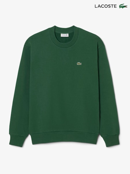 Grün - Regular Lacoste Classic Fit Fleece Sweatshirt