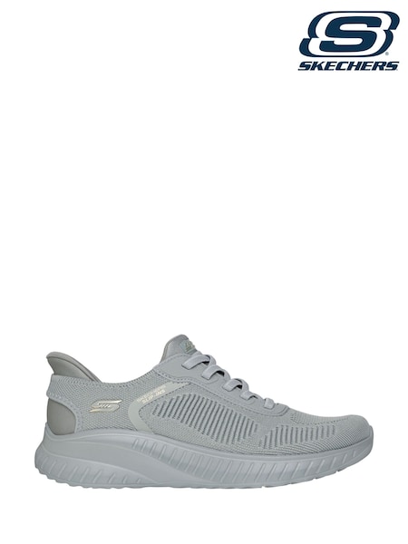 Green - Skechers Bobs Squad Chaos Current Muse Trainers