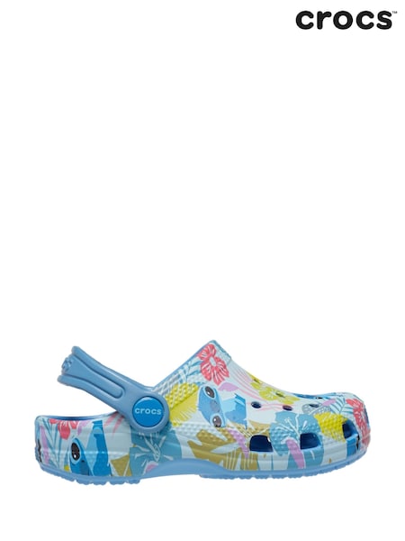 Crocs Blue Stitch Classic Clogs (V71268) | AED262