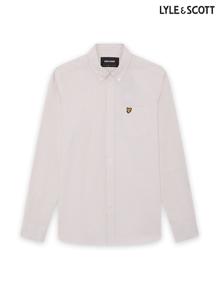 Lyle & Scott Stripe Oxford Shirt (V71459) | ‏379 د.إ.‏