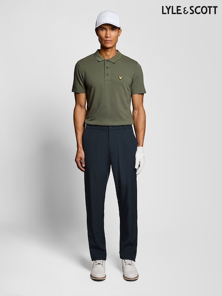 Lyle & Scott Blue Golf Chino Trousers (V71468) | AED466