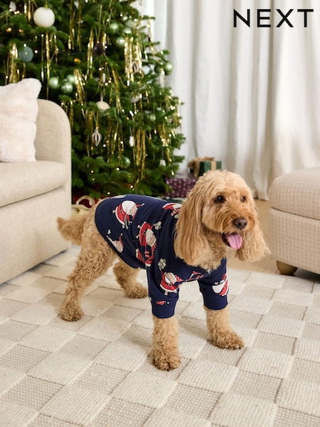 Navy Santa - Matching Family Christmas Pet Pyjamas