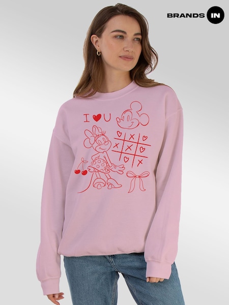 Brands In Disney Mickey Mouse I Love You Sweat Top (V71724) | kr565