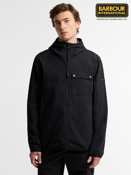 أسود - Regular Barbour International Dalliston Casual Jacket