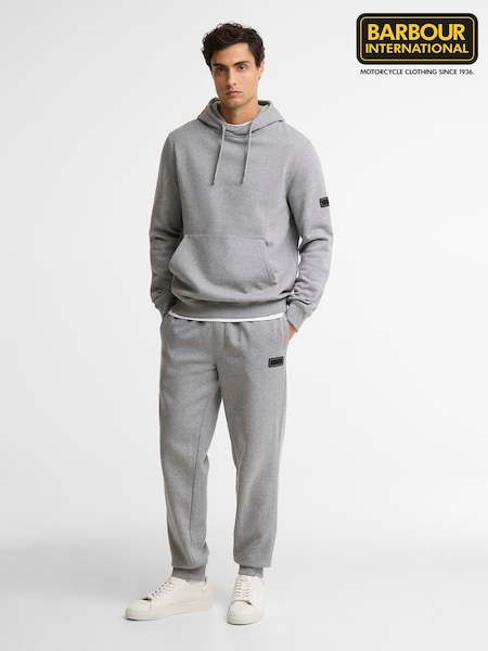 Grey - Regular Barbour® International Map Overhead Hoodie
