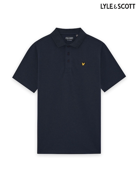 Lyle & Scott Blue Core Sports Polo Shirt (V72285) | PKR 18,250