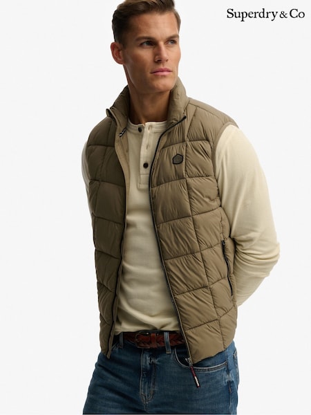 Superdry Green Box Quilt Fuji Lite Gilet (V72739) | 16,670 ISK