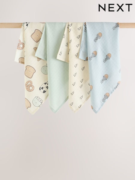 Milk Club - Baby Muslins Cloths 4 Pack