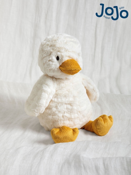 Jojo Maman Bébé White Soft Plush Toy