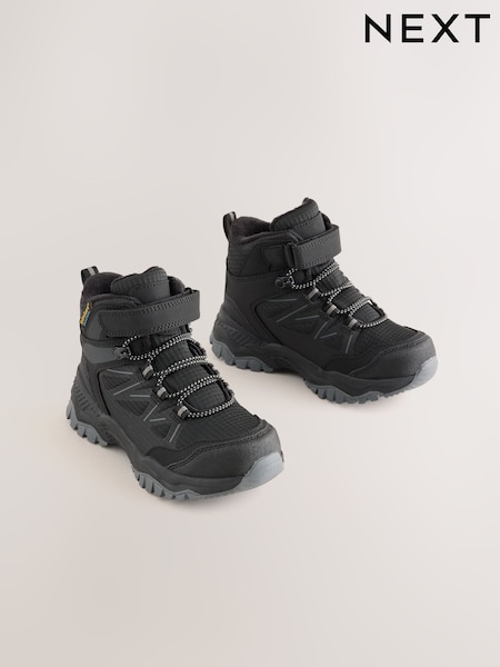 Black - Waterproof Walking Boots