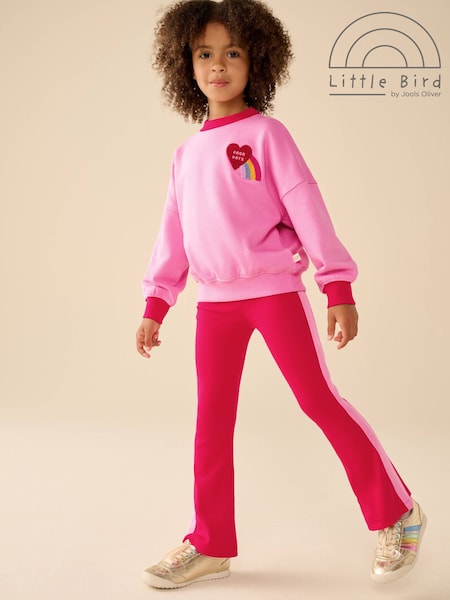 Arcoíris - Little Bird By Jools Oliver Boucle Sweat & Flared Legging Set