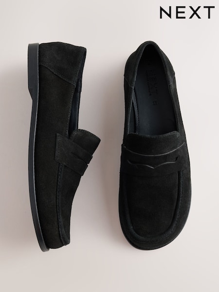 Black - Forever Comfort® Suede Loafers