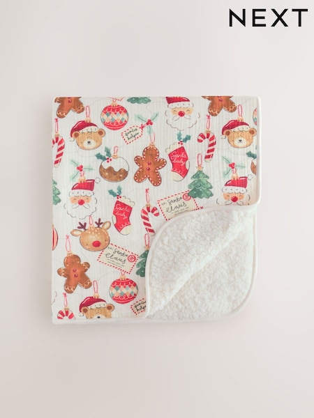 Muslin Fleece Baby Blanket