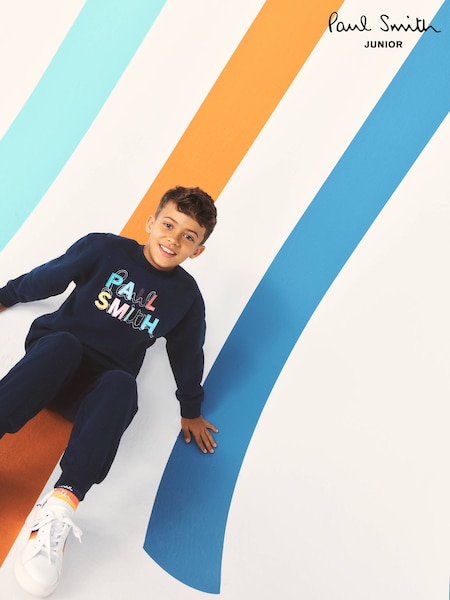 Նավատորմ - Paul Smith Junior Graphic Sweatshirt And Joggers Set