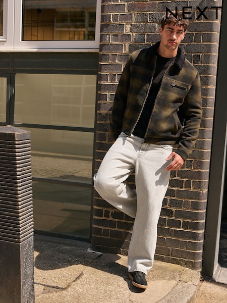 Grey - Baggy Fit Jeans