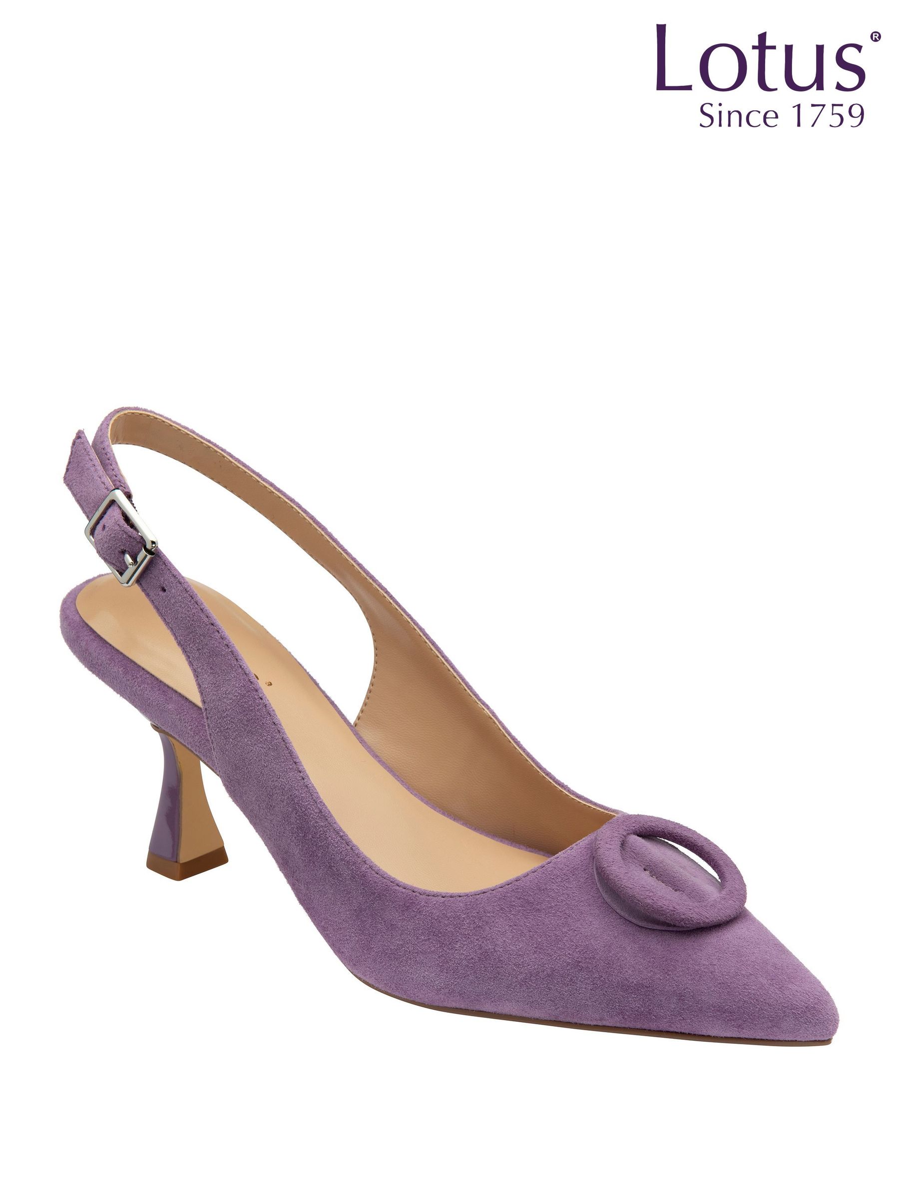 purple court shoes
