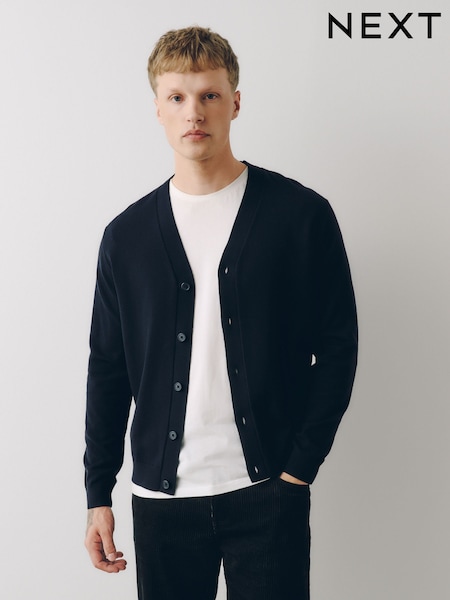 Qara - Regular Knitted V-neck Cardigan