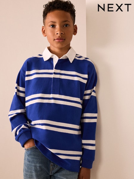Bleu cobalt - Rugby Polo Shirt (3-16yrs)