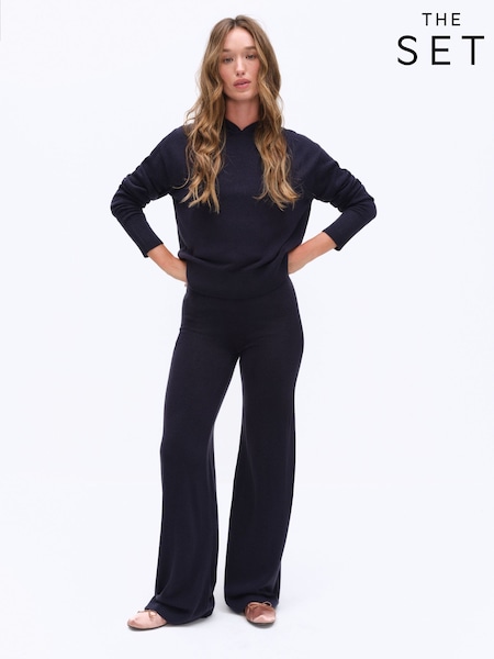 Navy Blue - The Set Hoodies And Joggers Set