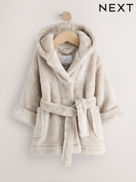 Champagne - Robe de chambre en polaire douce au toucher (9 mois-16 ans)