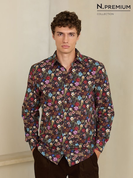 Purple - Regular N. Premium Regular Fit Long Sleeve Shirt