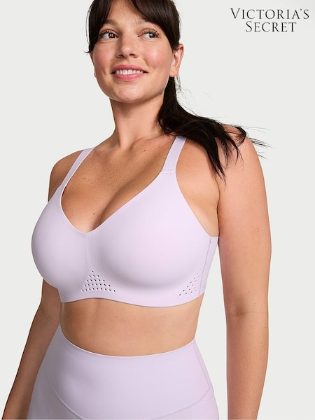 Purple Whisper - Victoria's Secret Featherweight™ Medium Impact V-neck Sports Bra