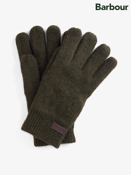 Green - Regular Barbour® Carlton Gloves