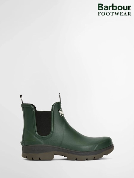 Olive Green - Regular Barbour Nimbus Chelsea Wellies
