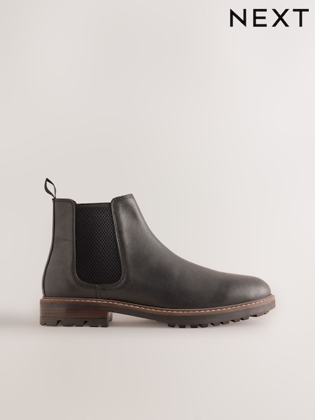 Juoda - Regular Leather Chelsea Boots