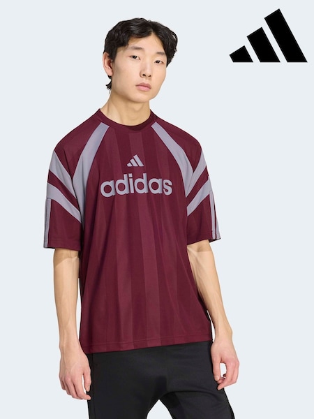 Red - Regular Adidas House Of Tiro Jersey