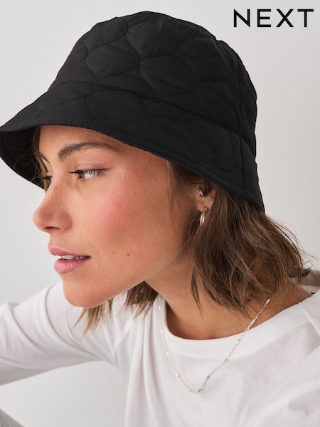 Negro guateado - Gorro estilo pescador