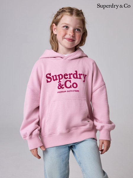 Pink Graphic - Superdry Graphic Hoodie