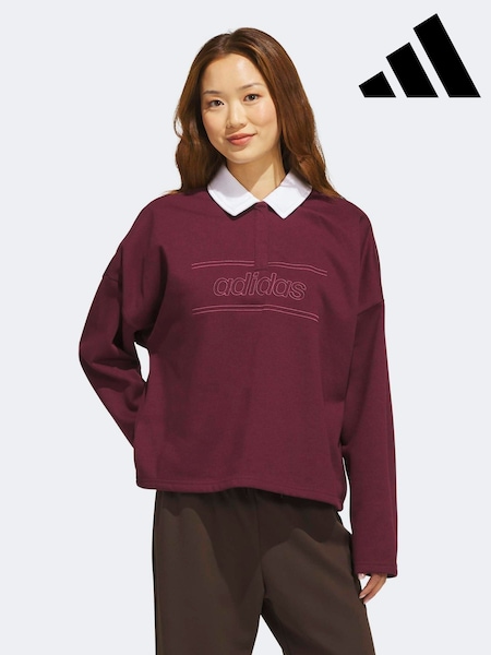 Maro roșcat - Adidas Elevated Every Polo Top