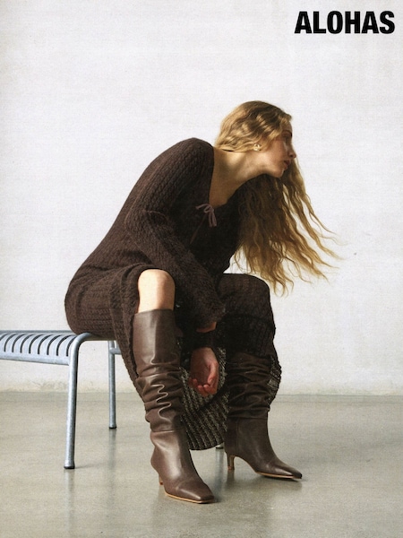 Braun - Alohas Kalila Leather Tall Boots