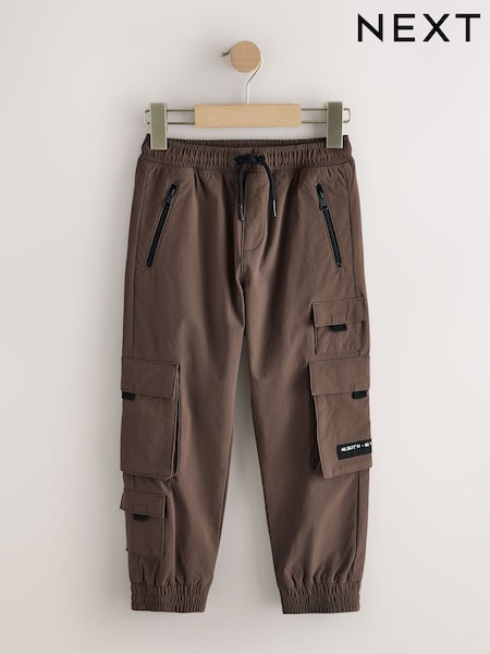 Chocolate Brown - Cargo Premium Trousers (3-16yrs)