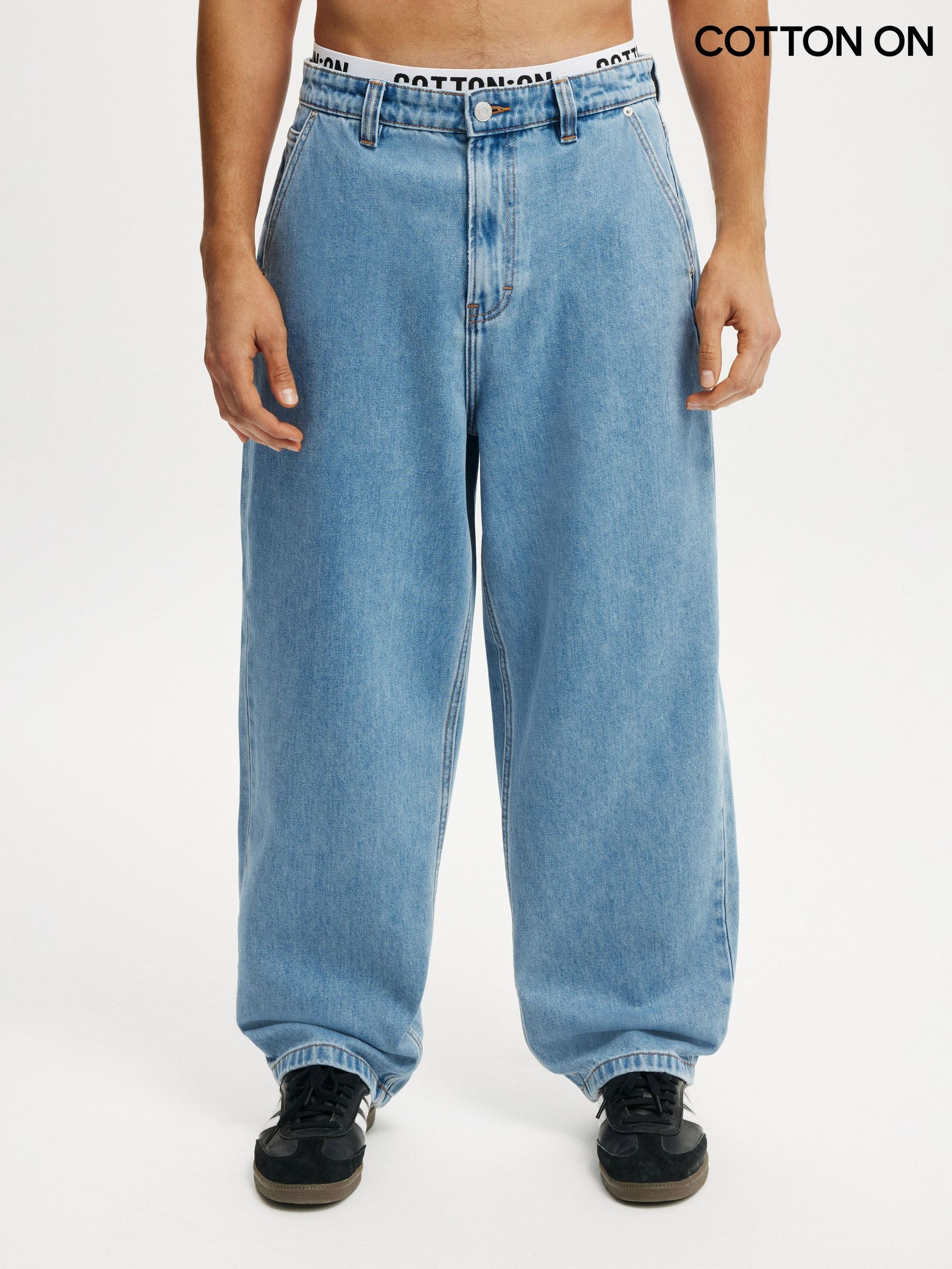 Buy Men's Jeans Baggy Light Online | Next Romania