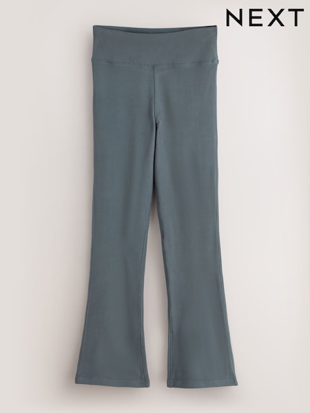Blue - Studio Cosy Fleece Kickflare Leggings