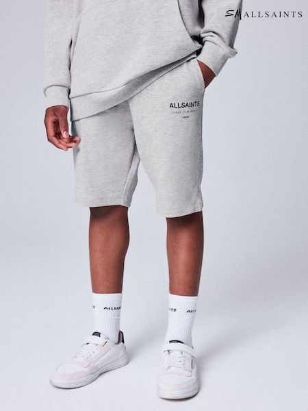 Grey - Smallsaints Underground Sweat 100% Cotton Shorts