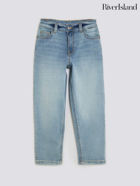 Bleu - River Island Jean extensible coupe fuselée