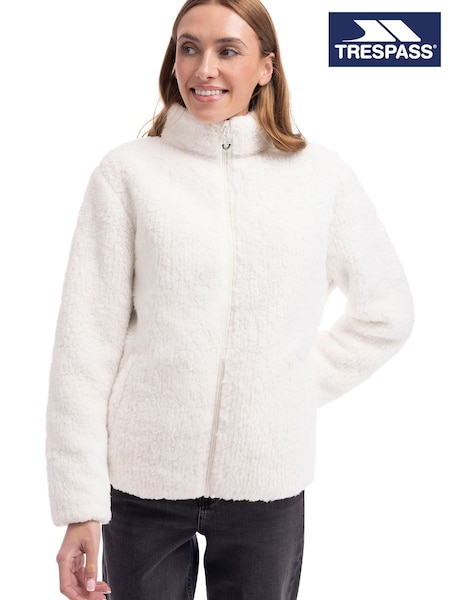 Cream - Trespass Feathery Fleece