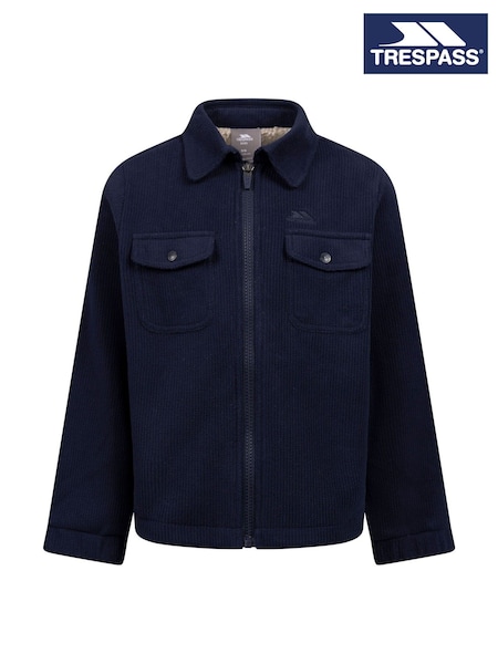 Blue - Trespass Westunder Kids Unisex Fleece
