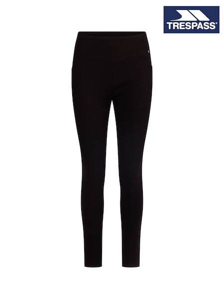 Svart - Trespass Trix Casual Leggings