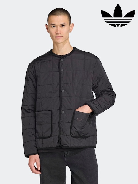 Black - Regular Adidas Originals Adidas Originals Quilted Jacket