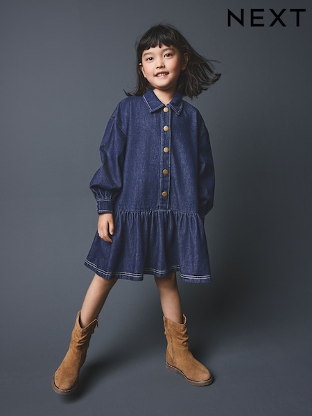 Denim - Shirt Dress (3-16yrs)