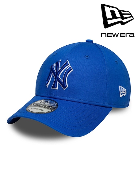 Blue - Regular New Era New York Yankees Team Outline Cap