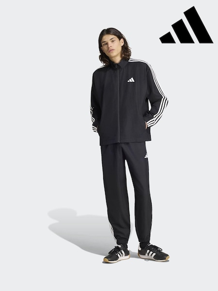 Svart - Regular Adidas 3-stripes Woven Tracksuit
