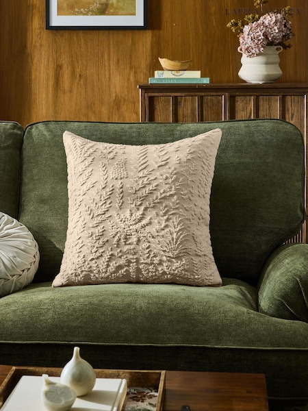 Laura Ashley Felsham Quilted Cotton Cushion