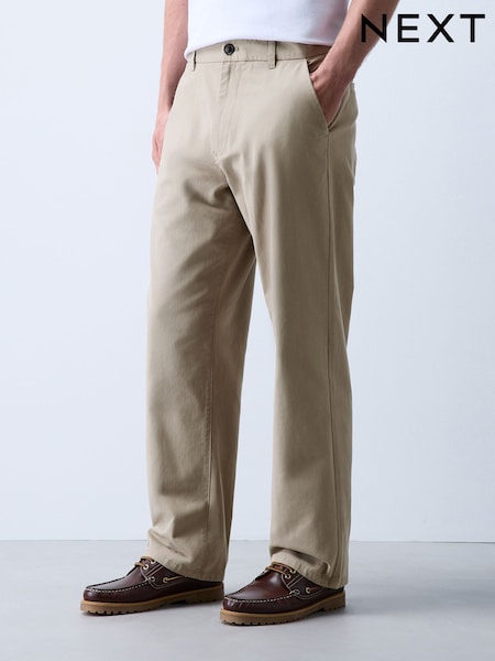 Pierre - Relaxed Fit 100% Cotton Chino Trousers